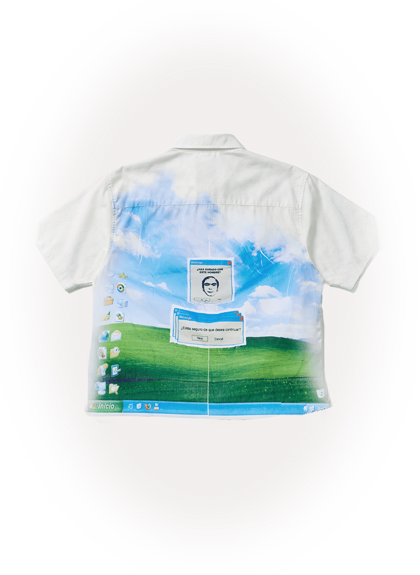 WINDOWS SHIRT BACK